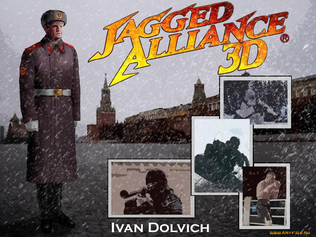 , , jagged, alliance, 3d